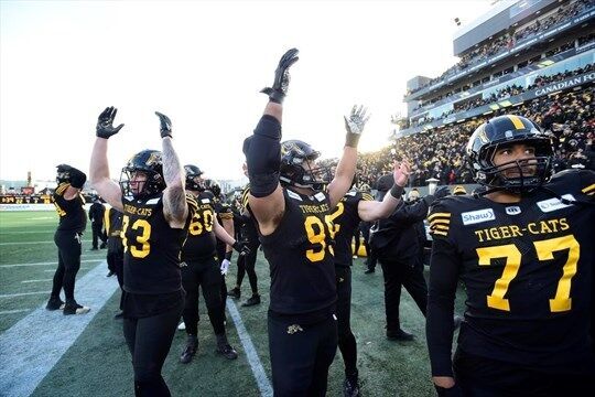 Dane Evans wins first CFL playoff start as Tiger-Cats advance to Grey Cup  game