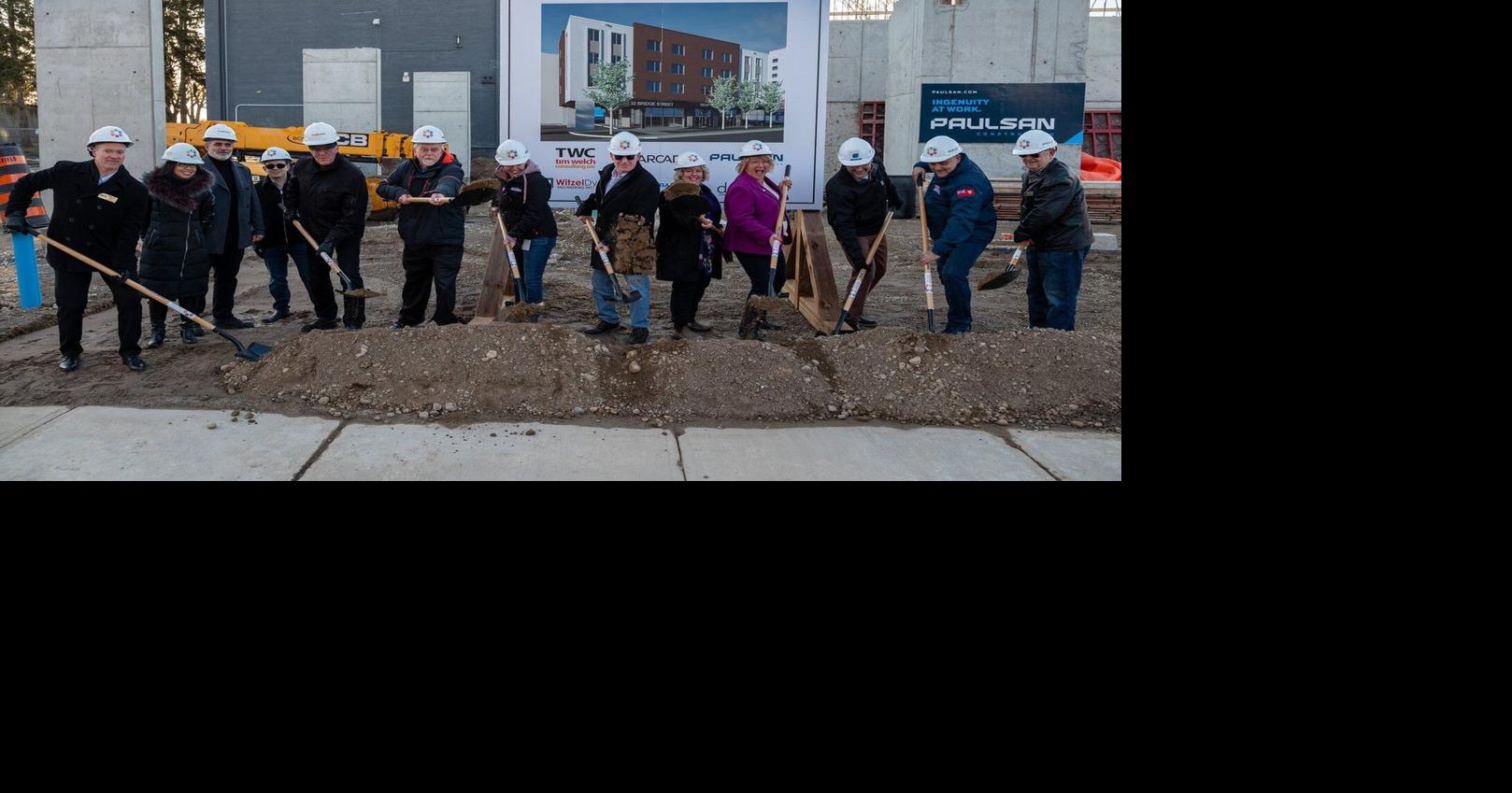 Jaycees breaks ground on affordable housing for women