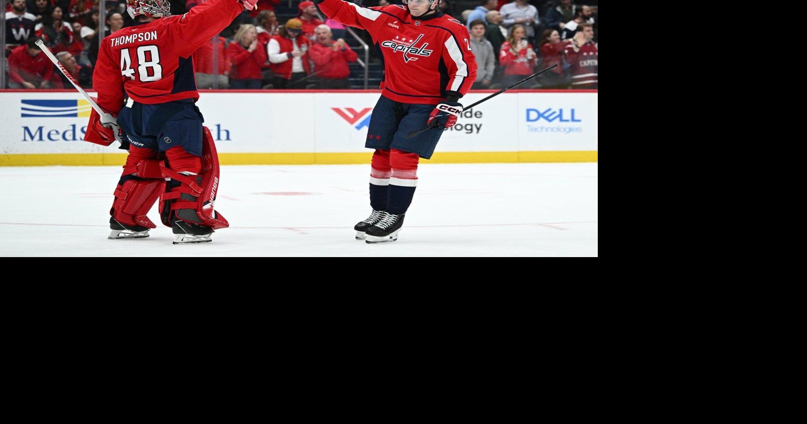 Tuch scores 2 more goals, Capitals beat Flyers 5-2
