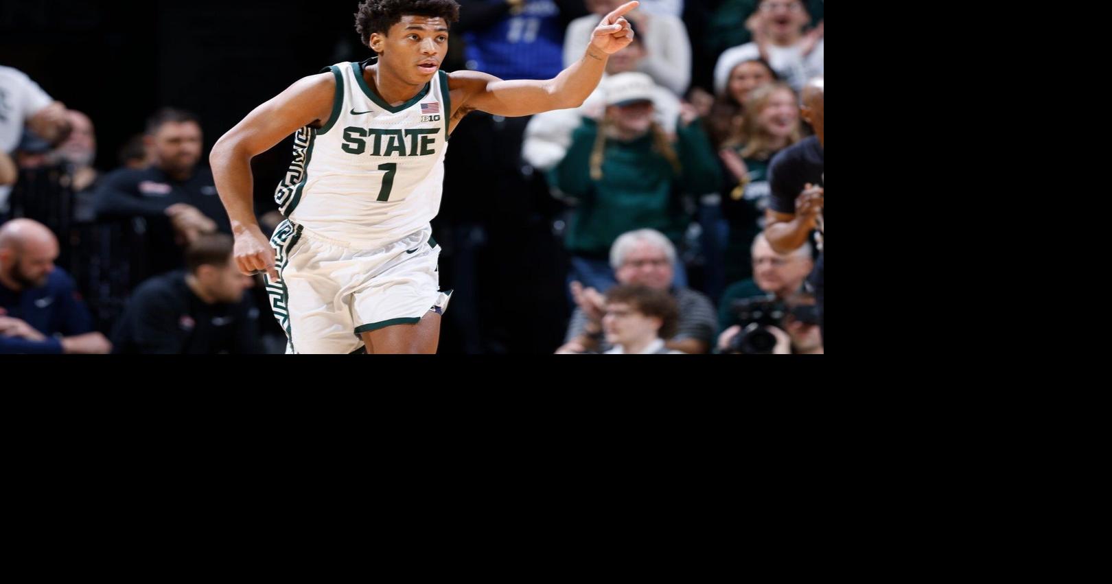 Jeremy Fears' 26 points and 15 assists help No. 10 Michigan State beat ...