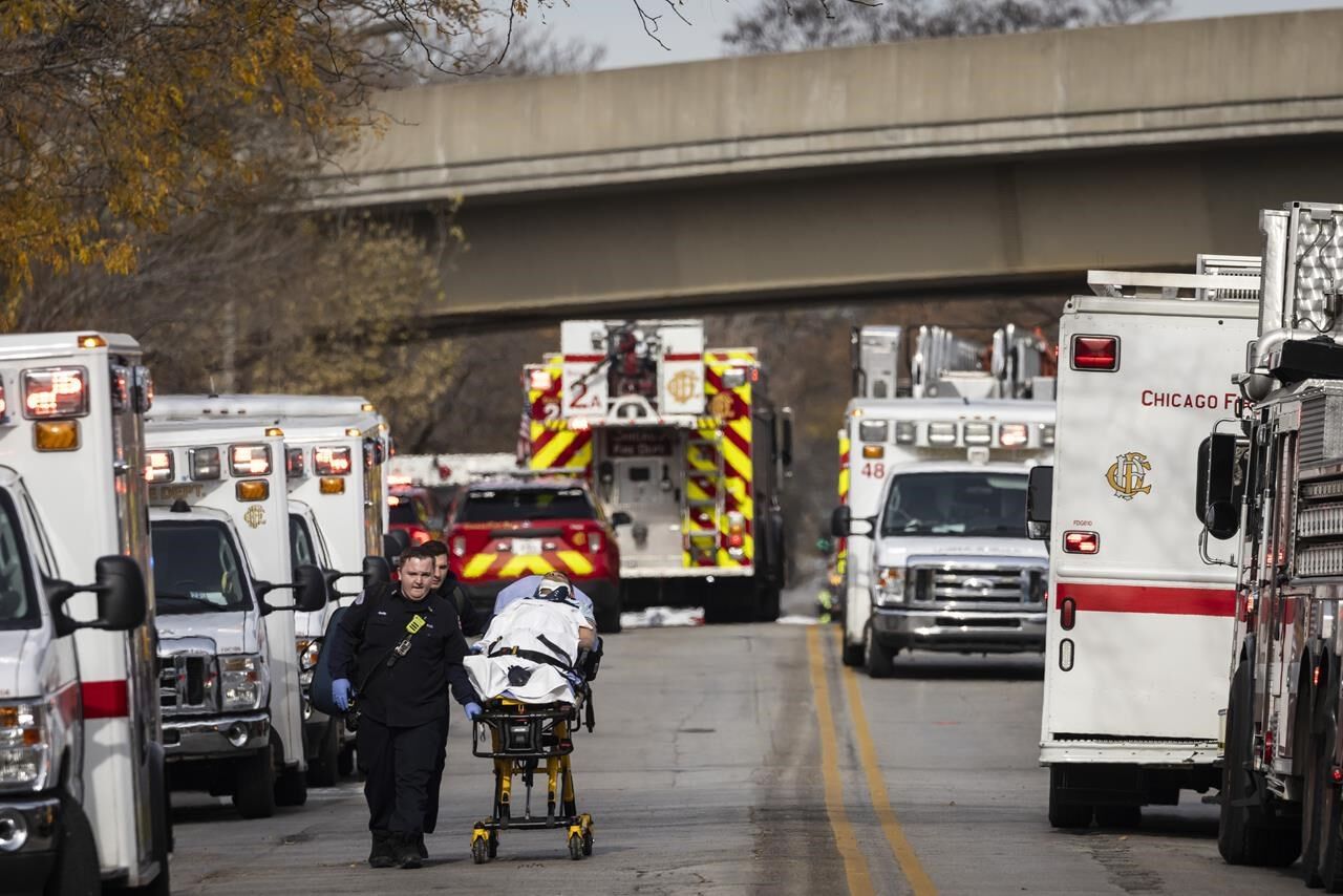 Chicago Commuter Train Crashes Into Rail Equipment, Nearly 40 Injured ...