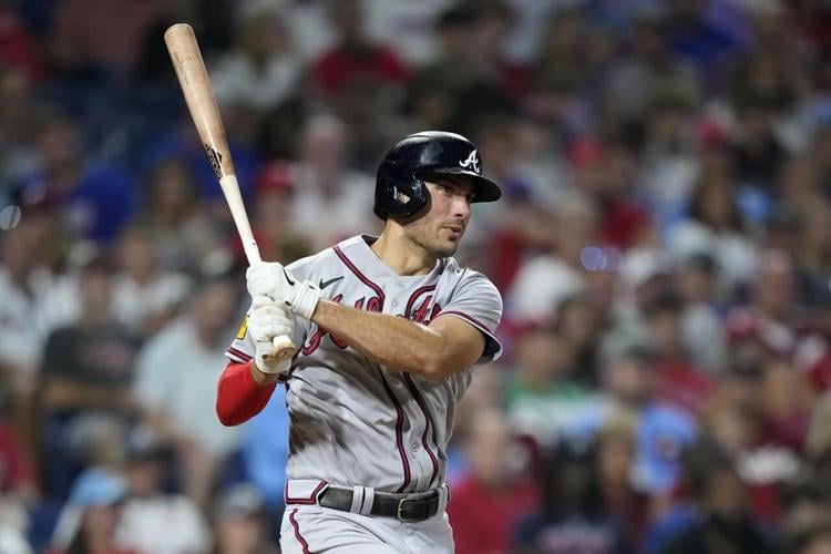 Olson ties team homer mark, Braves beat Phillies 7-6 in 10 innings to move  to brink of NL East title