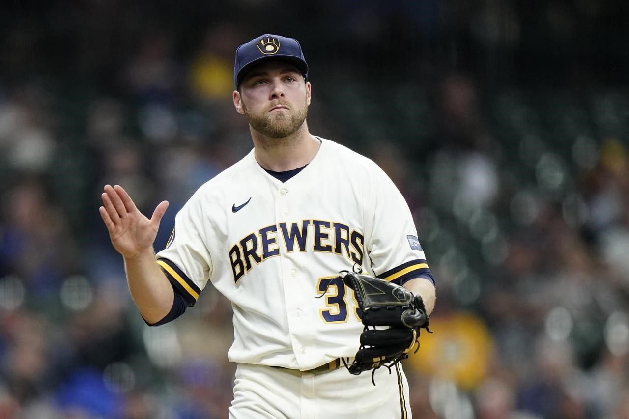 Scherzer gets erratic after milestone K and Brewers beat Rangers 6