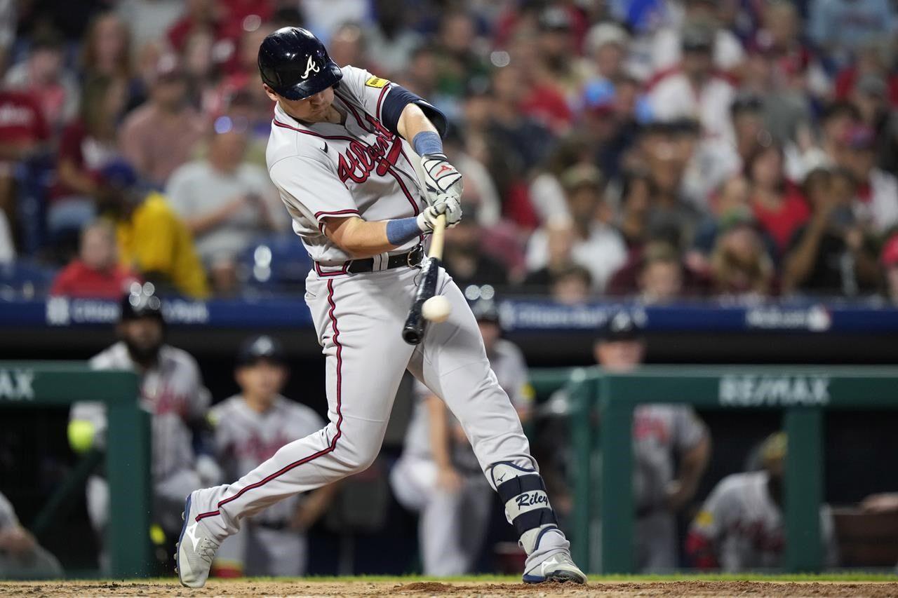 Olson ties team homer mark, Braves beat Phillies 7-6 in 10 innings to move  to brink of NL East title - The San Diego Union-Tribune