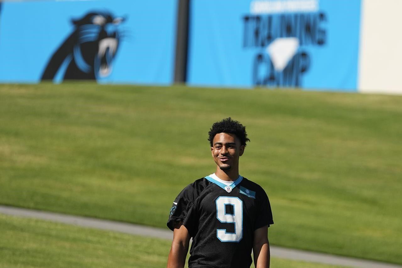 Panthers experience early growing pains with No. 1 pick Bryce Young in  24-10 loss to the Falcons - The San Diego Union-Tribune