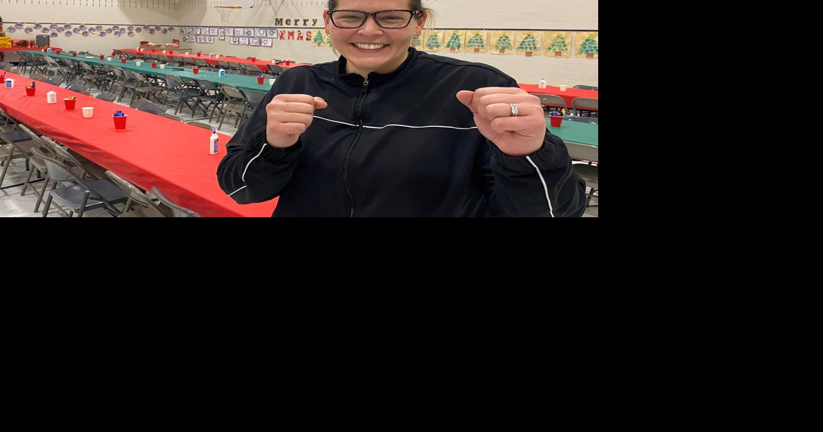 The kids at school were shocked to learn their popular educational assistant was once one of the top boxers in the world