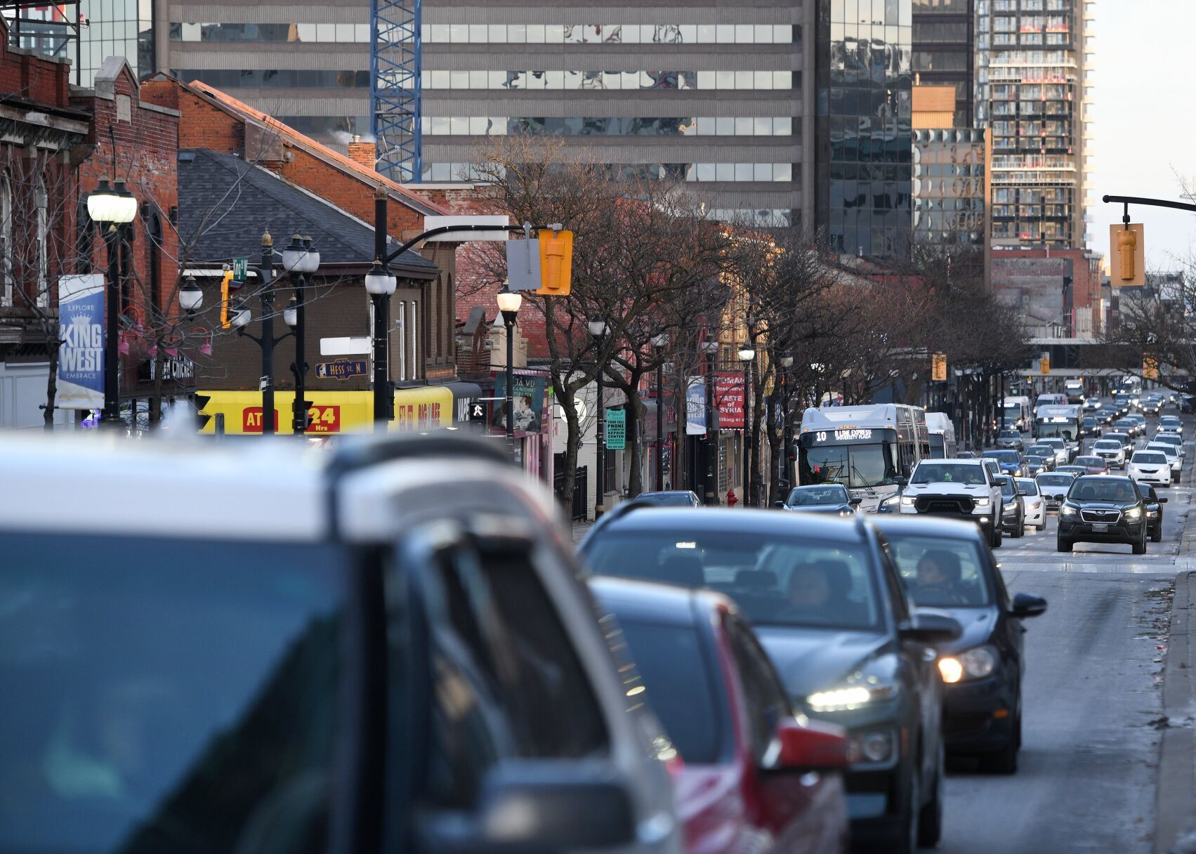 How bad is rush hour traffic in Hamilton