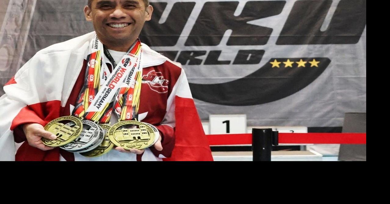 Hamilton teacher wins gold at karate world championship