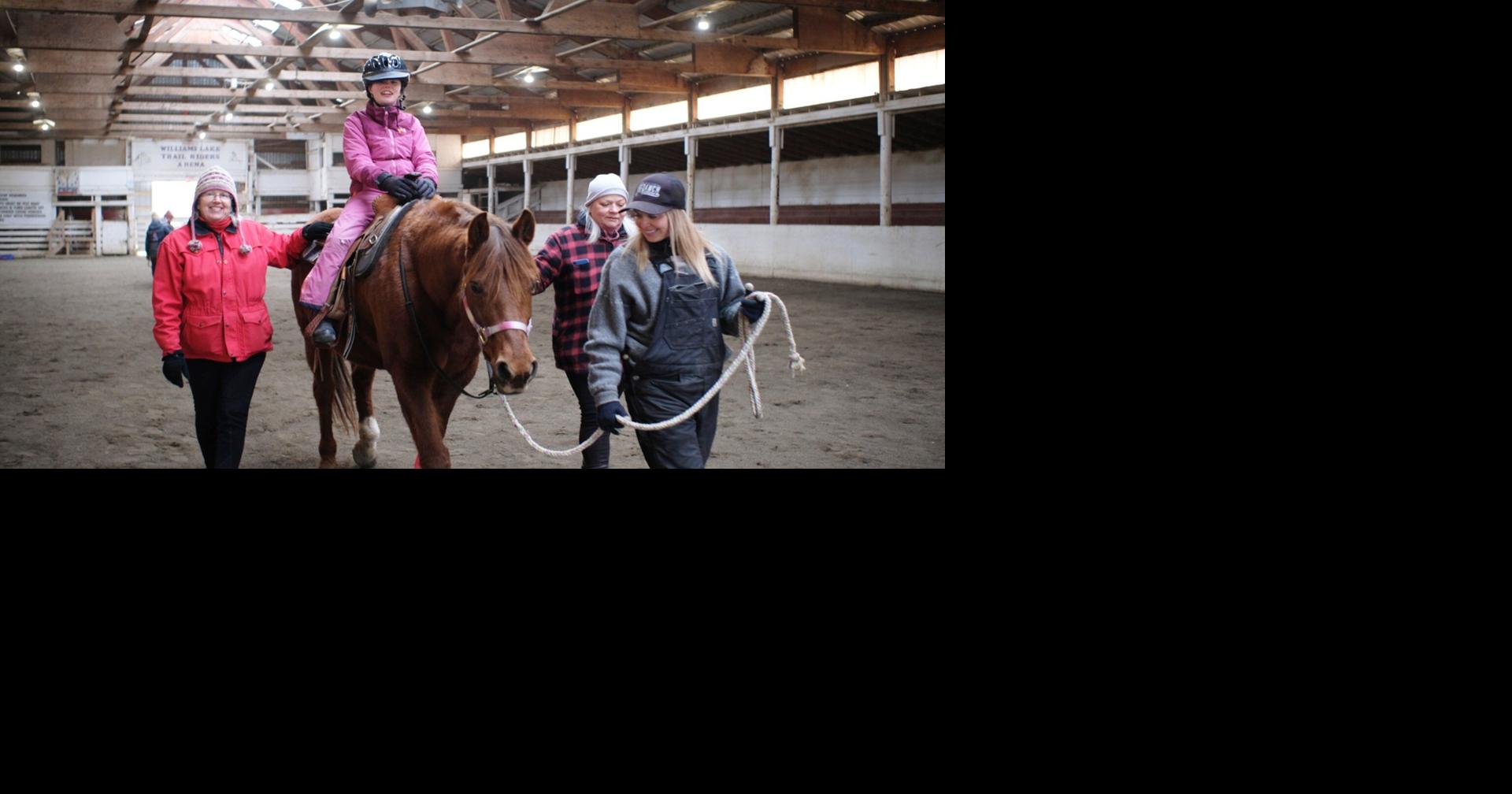 Children participate at their own pace at annual Horsin' Around program