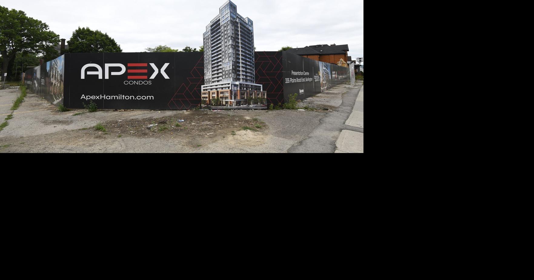 Aspirations for highrise residential growth are on hold as developers pause projects