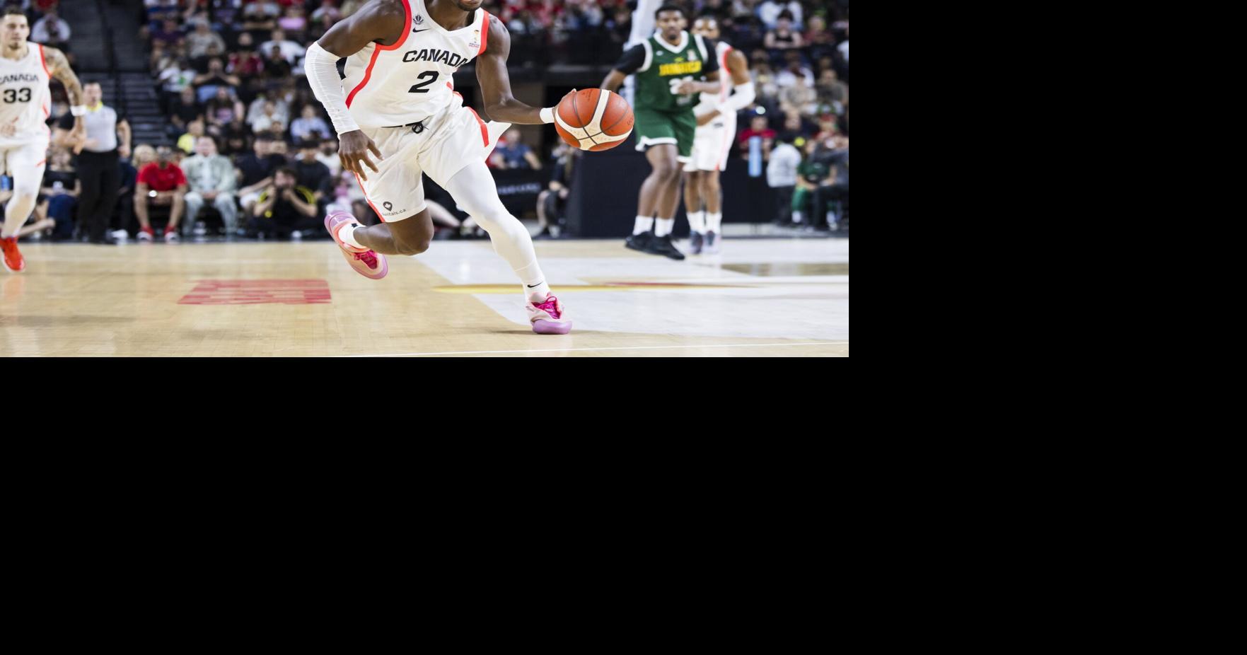 Canada and Jamaica basketball World qualifier