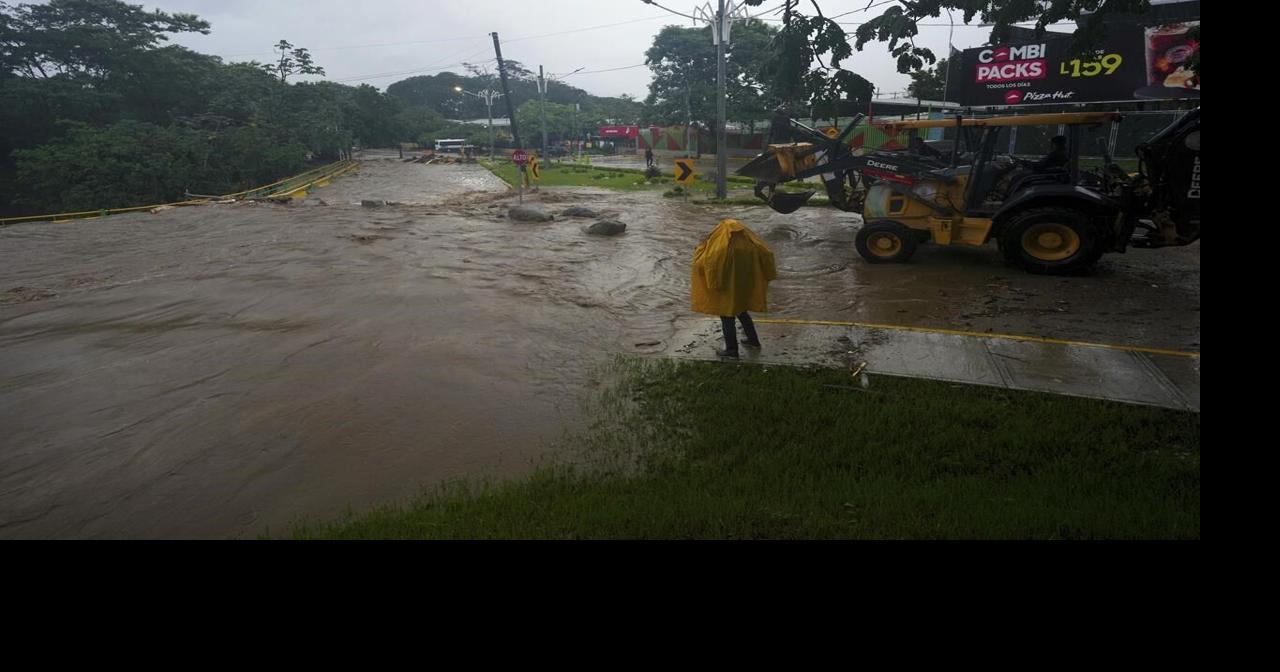 Tropical Storm Sara weakens to tropical depression after making ...