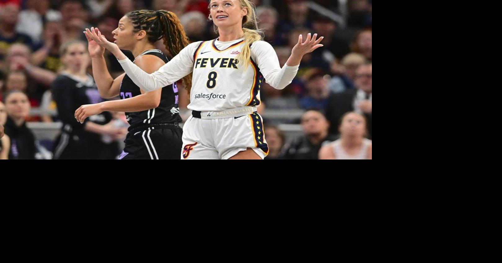 Indiana Fever guard Sophie Cunningham fined $500 for a TikTok post  criticizing referees