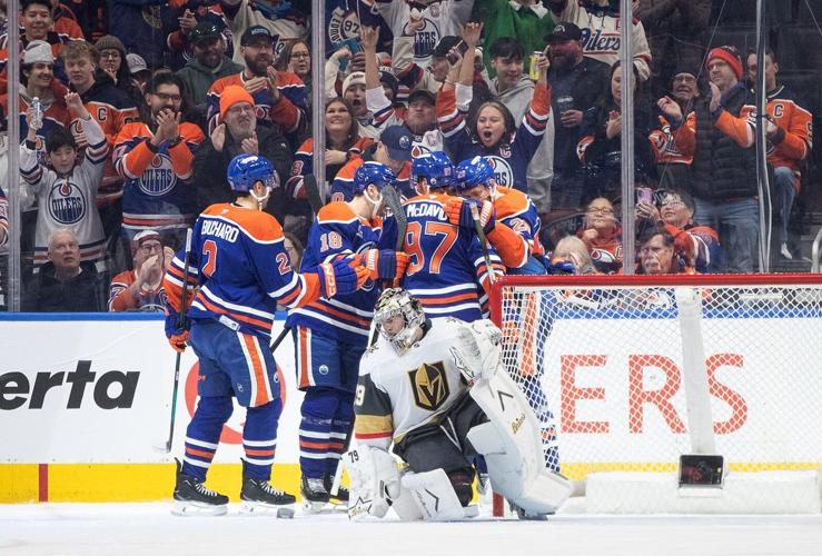 Nugent-Hopkins, Ingram pace Oilers to gritty win over Golden Knights