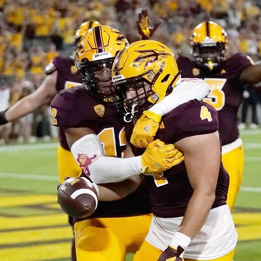 Rashada throws for two TDs, Arizona State earns storm-delayed 24