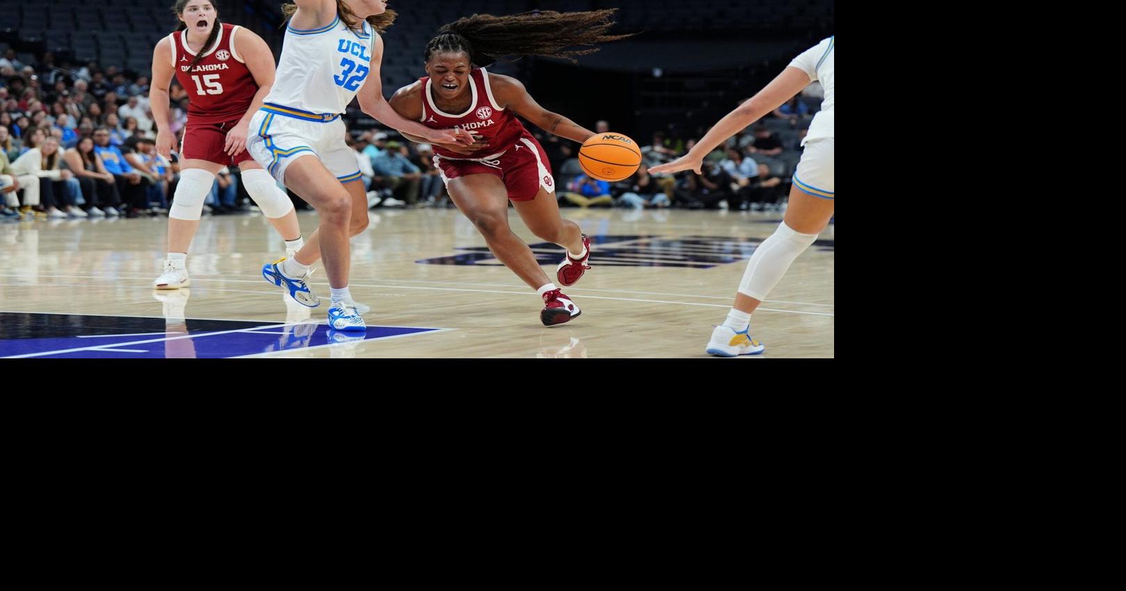 No. 3 UCLA defeats No. 6 Oklahoma 73-59