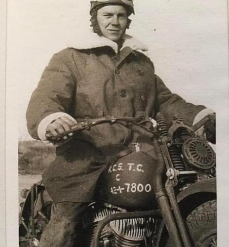 Wartime dispatch rider celebrates 101st birthday