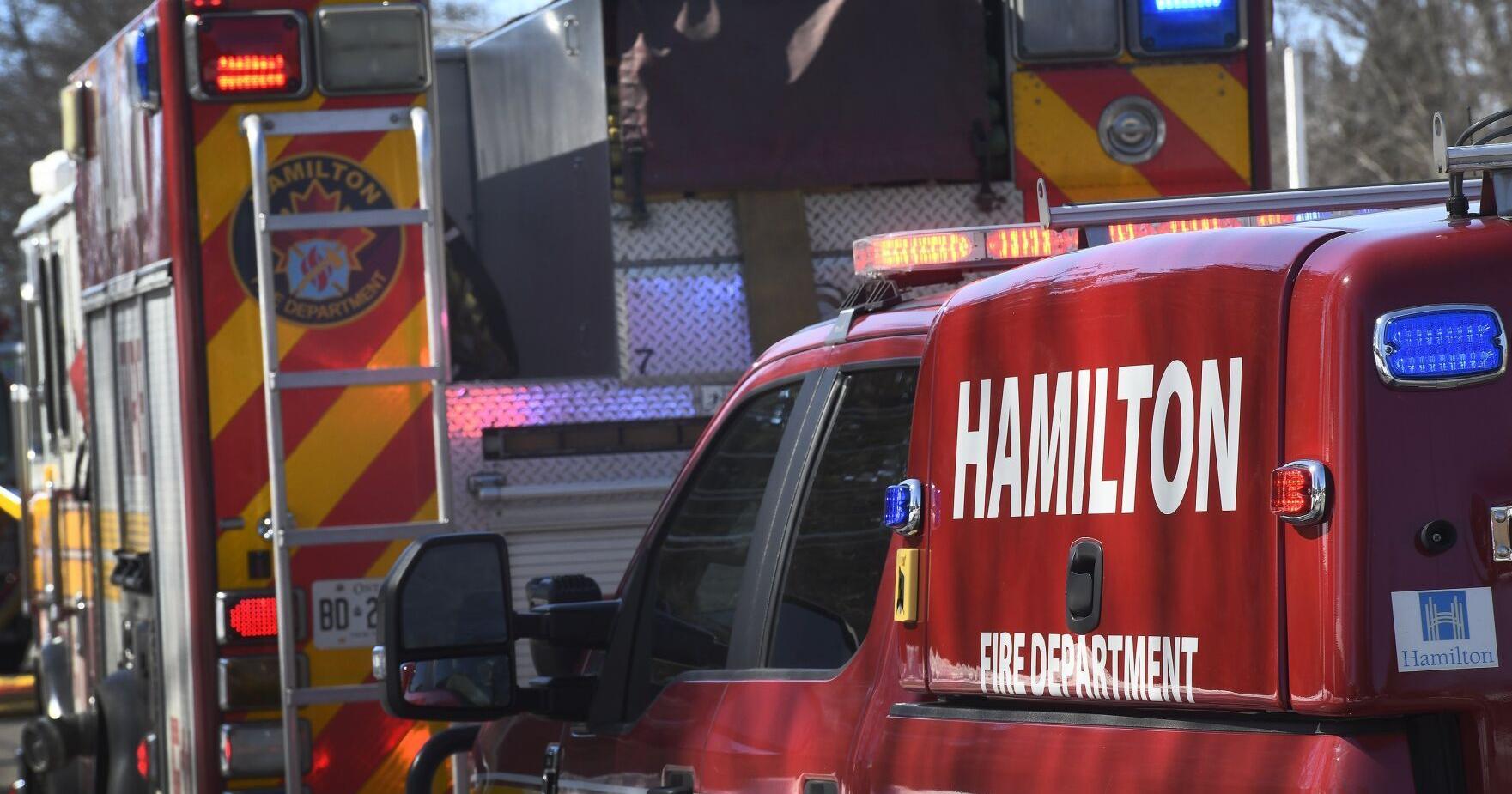 Senior critically injured in Central Hamilton house fire