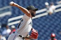 Marlins' Sandy Alcantara throws second bullpen session, confident