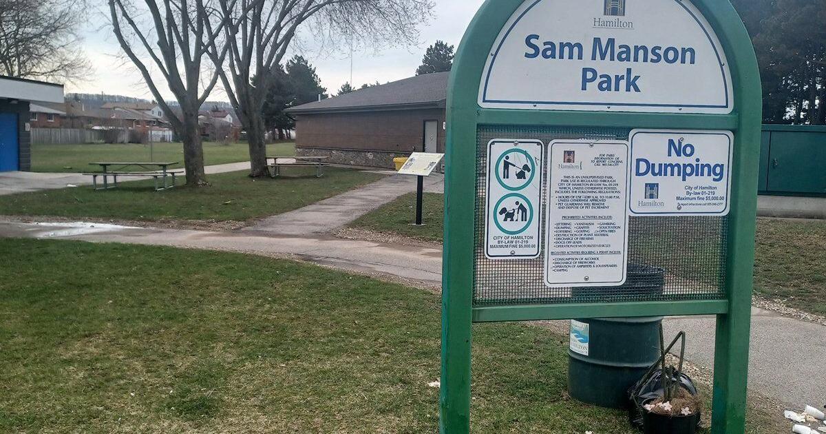 WHAT’S GOING ON HERE? Sam Manson Park