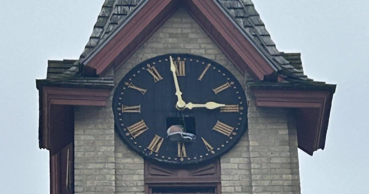 Library Clock Face Library’s clock face complete again