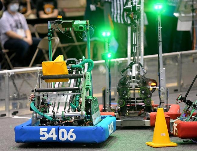 Intellectual spark on display at high school robotics competition