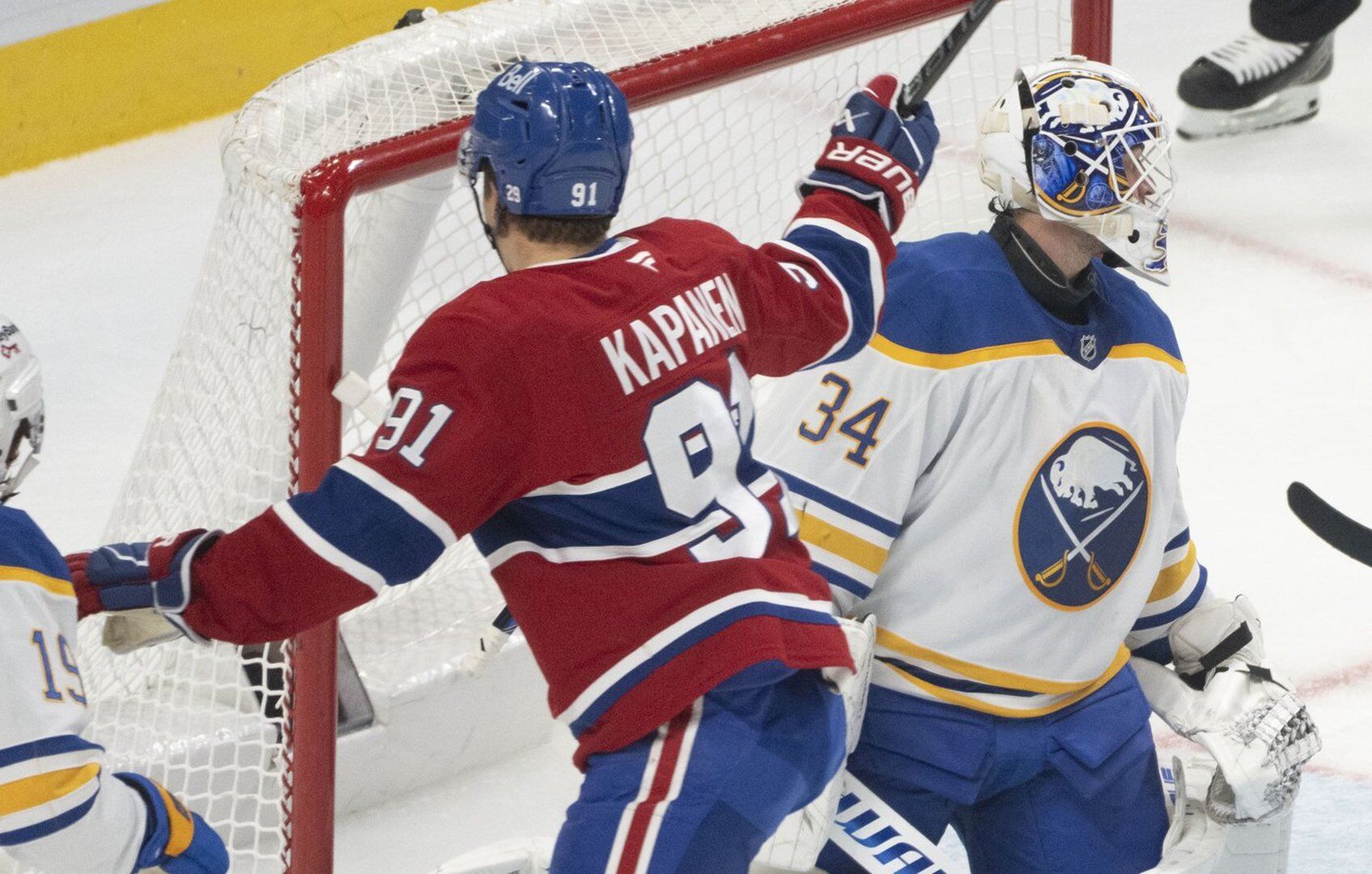 Vibrant Canadiens' Oliver Kapanen Replaces Joe Veleno For Game 7 Vs. Sabres Wallpaper Art Vibrant Canadiens' Oliver Kapanen Replaces Joe Veleno For Game 7 Vs. Sabres Wallpaper Art