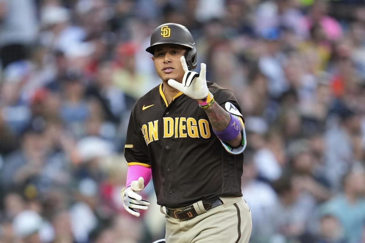 Campusano homers and gets 4 hits as the Padres rout the Tigers 14-3