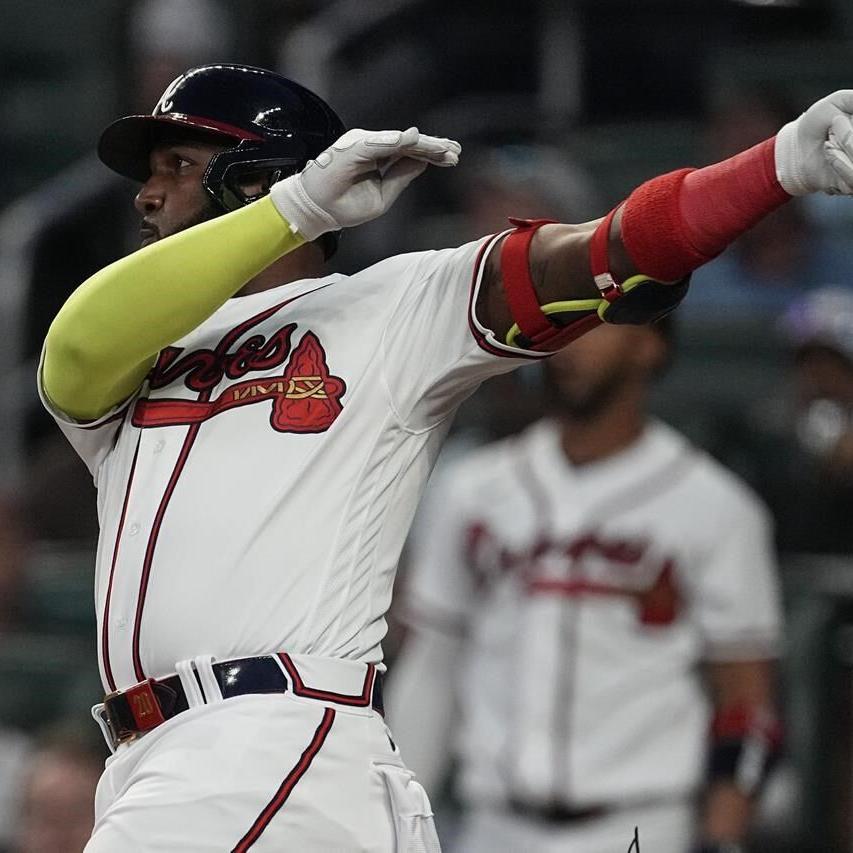 Ozuna, Acuña hit homers to back Strider's 10 strikeouts as Braves top Twins  4-1
