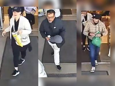 Police seek information on three suspects in theft