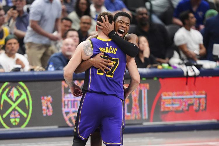 Luka Doncic scores 45 points in Dallas return as Lakers clinch playoff ...