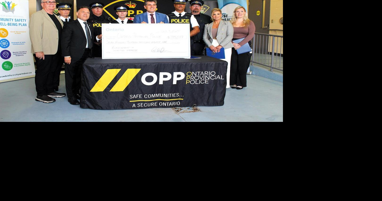 Essex County Police Boards get 3K from Province to expand mental health response, traffic enforcement