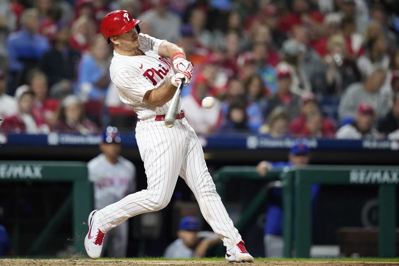 Castellanos drives in four to lift Phillies past Mets 5-4