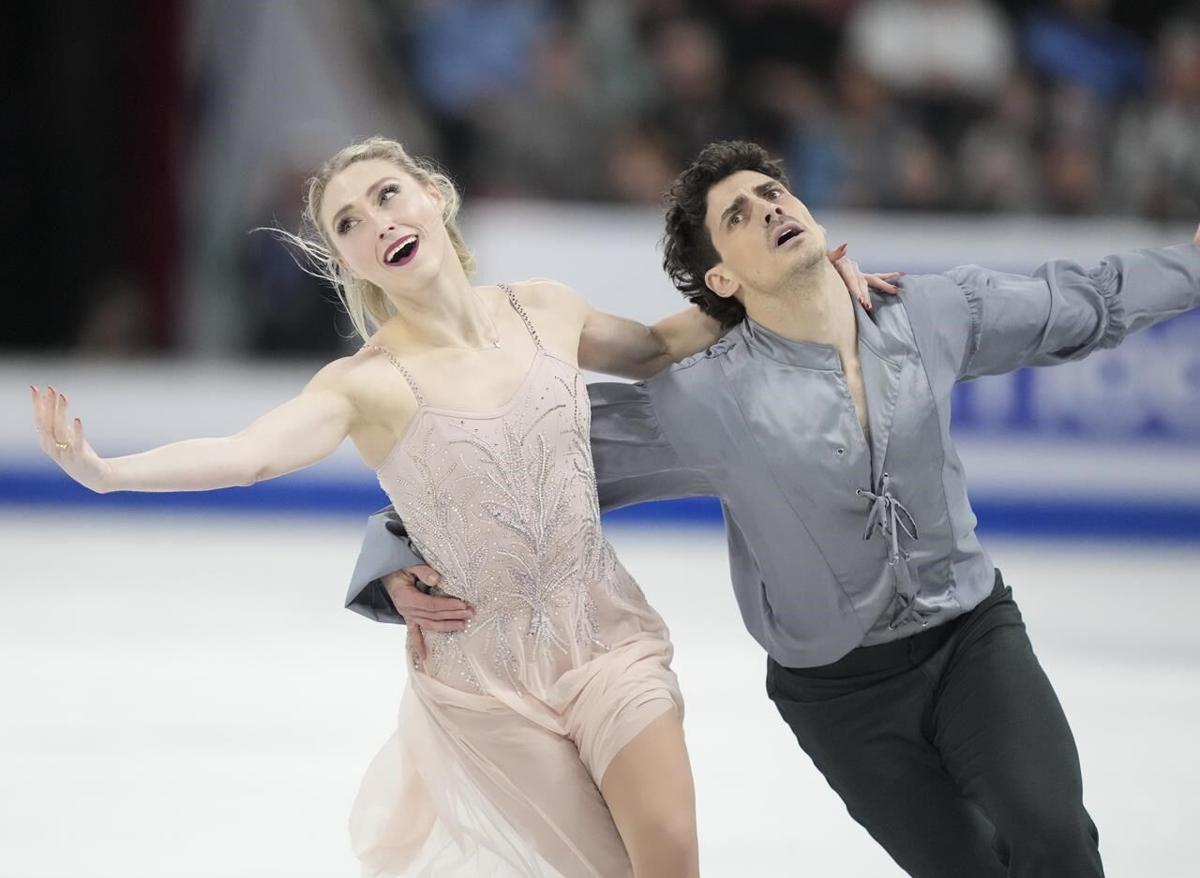 Canada's Gilles, Poirier claim ice dance silver at figure skating worlds