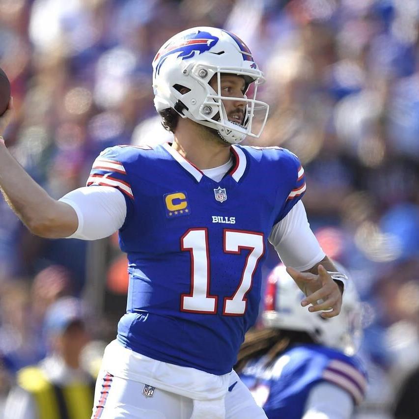 Josh Allen throws 4 TD passes, runs for score, Bills rout division rival  Dolphins 48-20 - The San Diego Union-Tribune