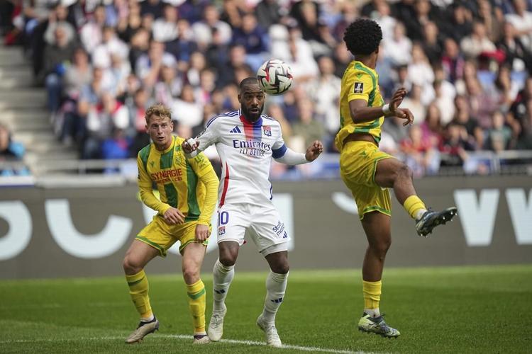Lyon extends winning run with 20 defeat of Nantes in French league