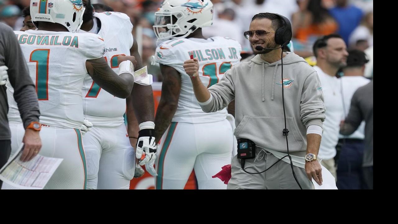 Analysis: Mike McDaniel's Dolphins are working on maintaining their  standards, even with big leads