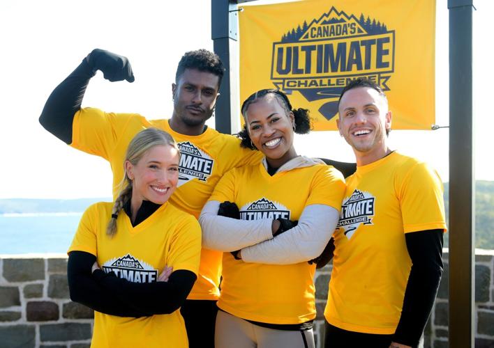 An 'Ultimate Challenge' team on Signal Hill