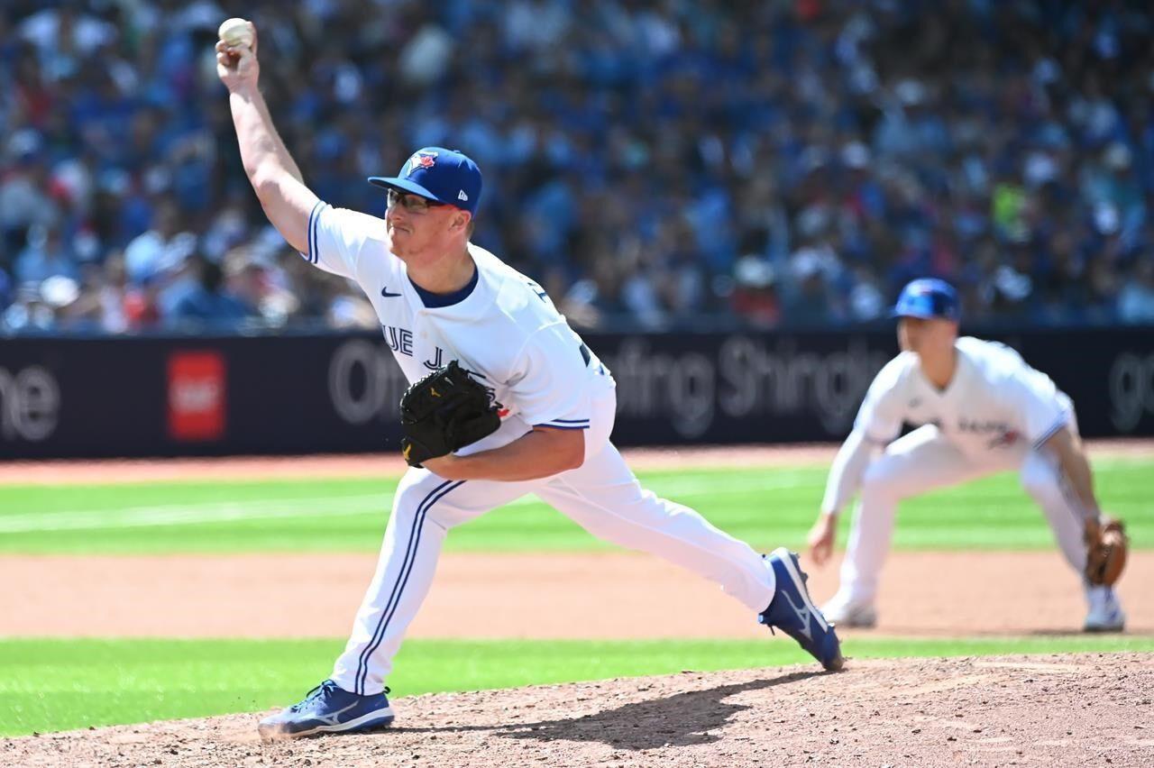 Kirk's pinch-hit double and 3 homers by Toronto power the Blue Jays past  the Rockies 13-9