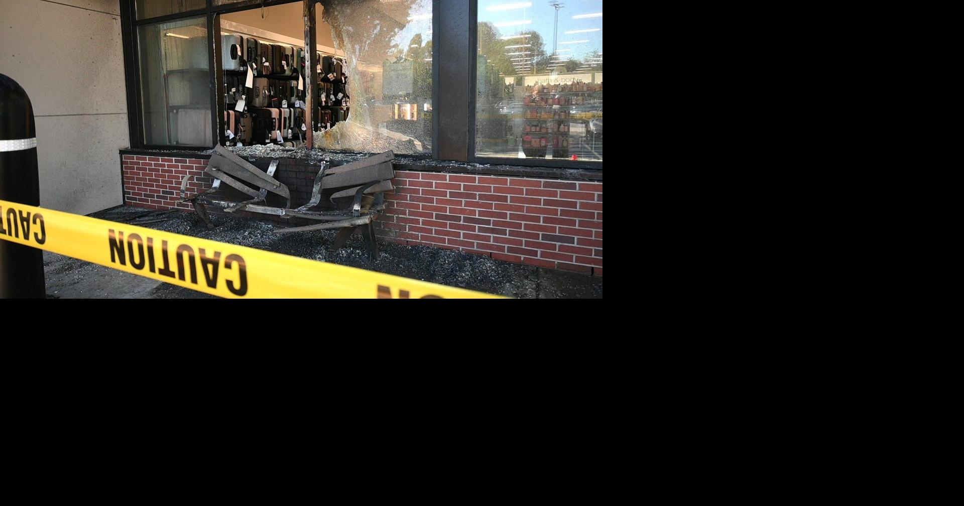 Police investigating ‘suspicious’ bench fire outside Winners at Park ...