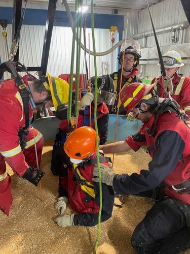 Shaunavon District Fire and Rescue Hosts Grain Entrapment Rescue Course