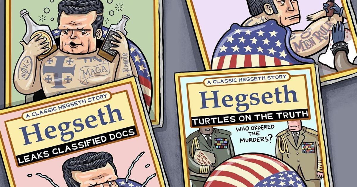 Merder Turtle Pete Hegseth's murder turtle