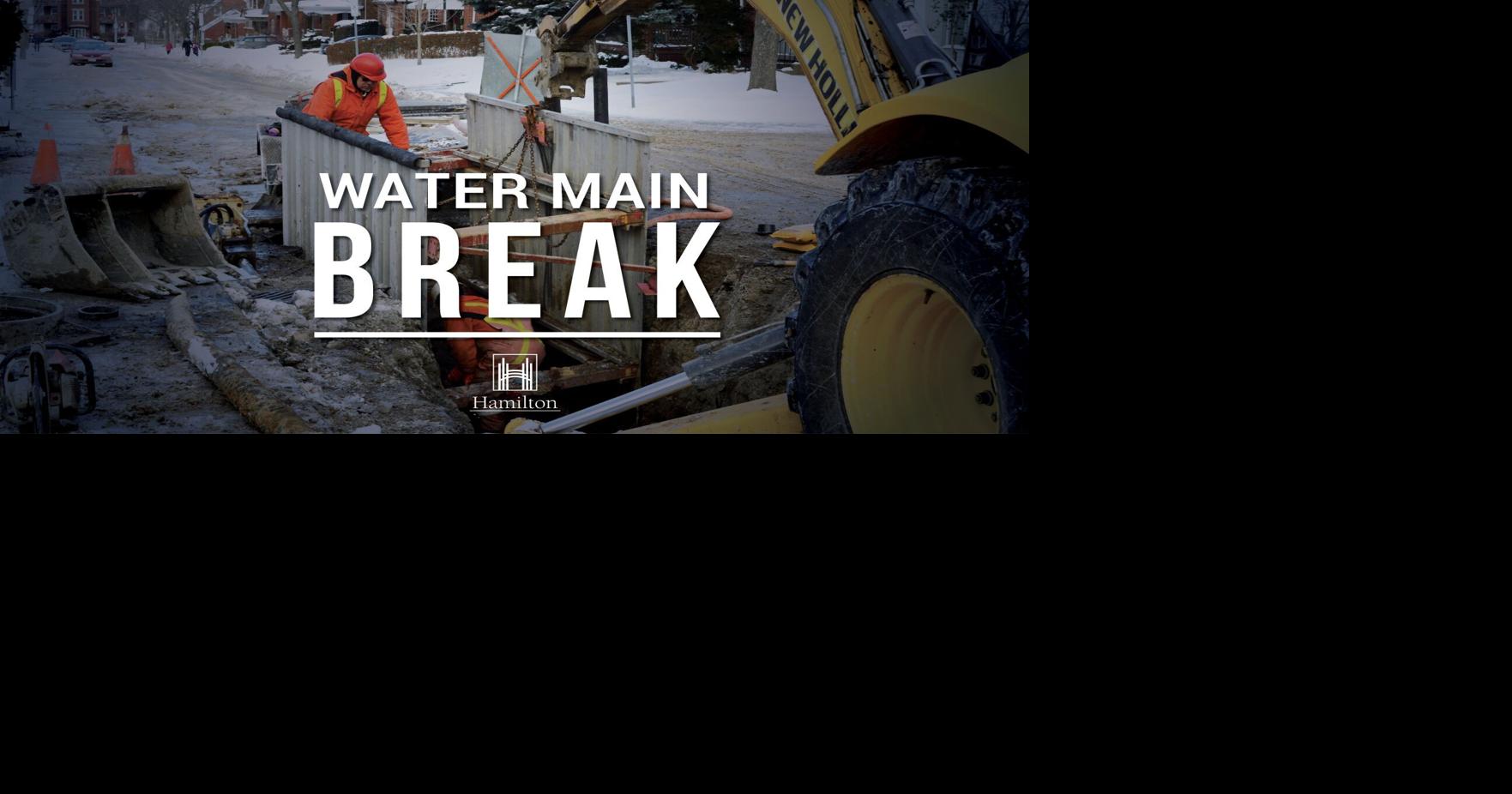 Watermain break closes part of Mary Street Saturday morning