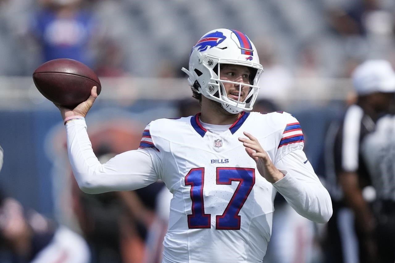 Rodgers' Jets square off against Allen's Bills in Monday night