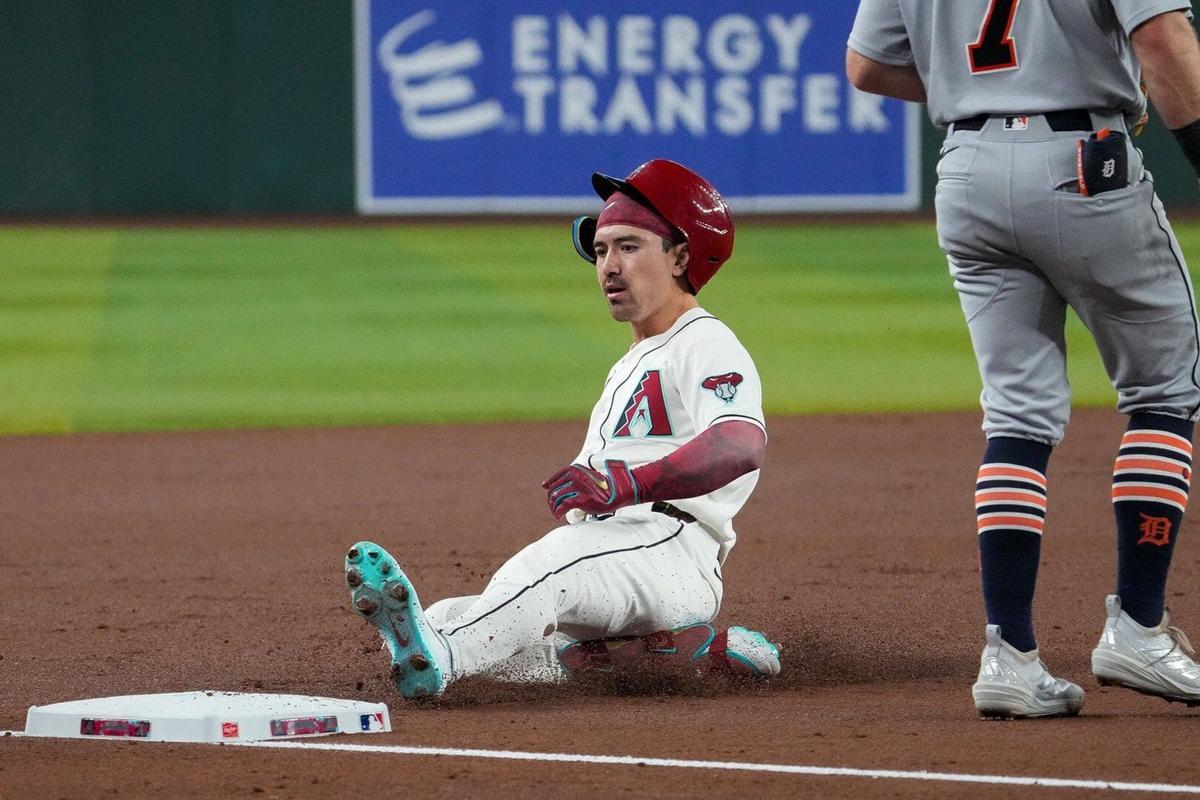Corbin Carroll has 4 RBIs, Diamondbacks ruin Justin Verlander's return to  Tigers in 9-6 win
