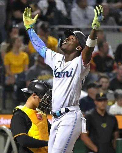 Homers from Burger and Chisholm in 8th lift Marlins to 11-5 win over Braves  