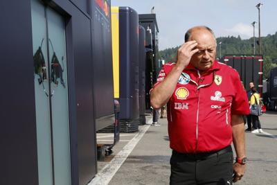 Ferrari renews team principal Fred Vasseur’s contract despite a difficult F1 season