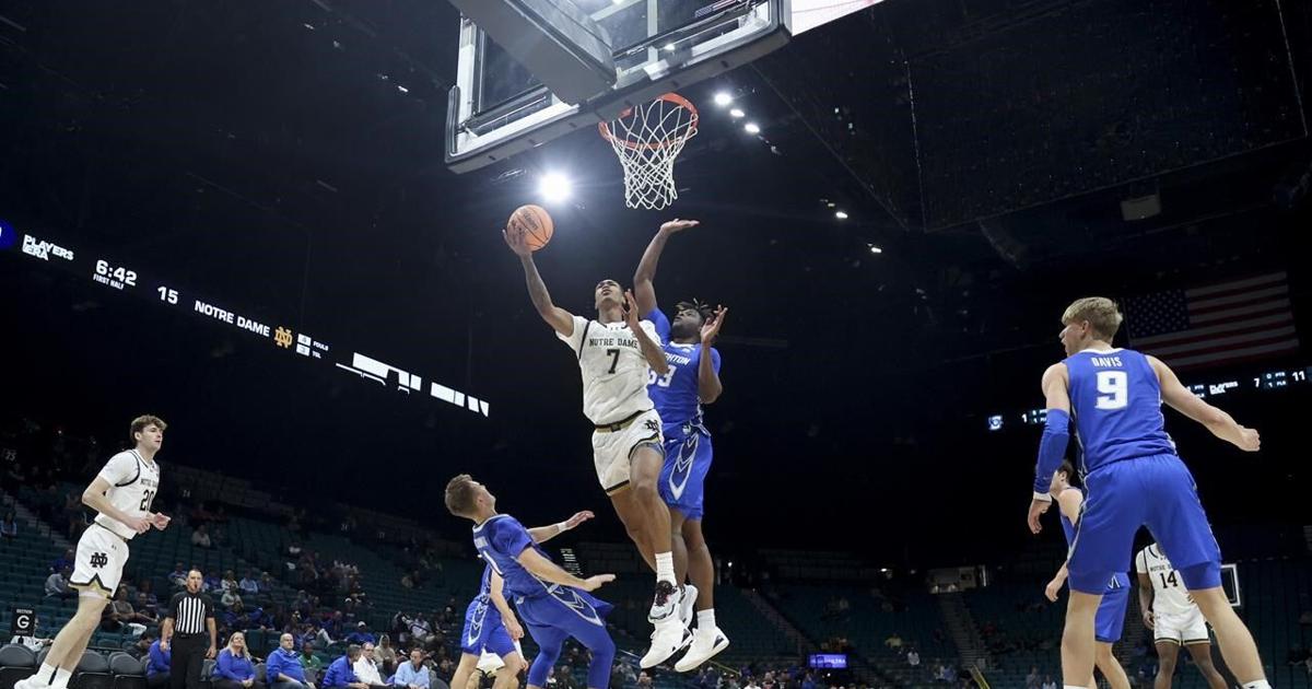 Jamiya Neal scores 21, No. 21 Creighton beats Notre Dame 8076
