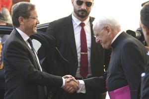 Pope Leo and Vatican insist on 2-state solution to end Gaza war during meeting with Israel president