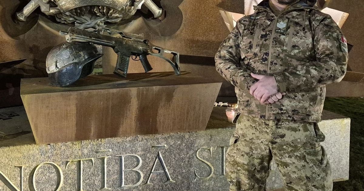 Sudbury soldier celebrating Christmas far from home